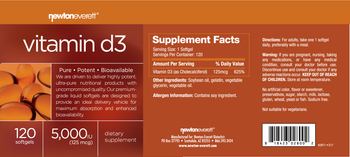 NewtonEverett Vitamin D3 125 mcg - supplement