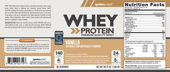 NewtonEverett Whey Protein Vanilla - 