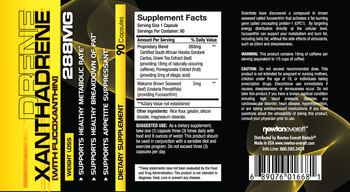 NewtonEverett Xanthadrene 288 mg - supplement