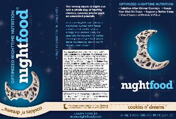 NightFood Nightfood Cookies N' Dreams - supplement