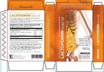 Nikken Lactoferrin Gold 1.8 - supplement