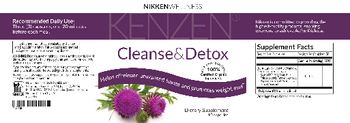 Nikken Wellness Kenzen Cleanse & Detox - supplement