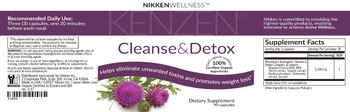 Nikken Wellness Kenzen Cleanse & Detox - supplement
