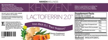 Nikken Wellness Kenzen Lactoferrin 2.0 - supplement