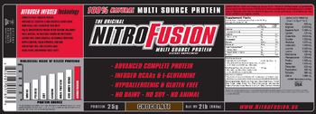 NitroFusion The Original NitroFusion Multi Source Protein Chocolate - supplement