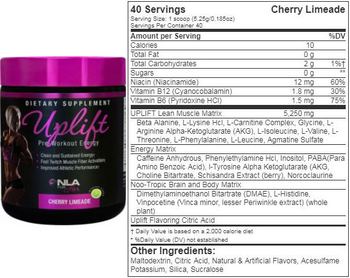 NLA For Her Uplift Cherry Limeade - supplement