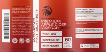 Nobi Nutrition Premium Apple Cider Vinegar Detox - supplement