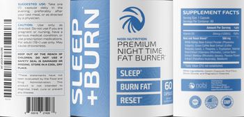 Nobi Nutrition Premium Night Time Fat Burner - supplement