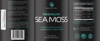 Nobi Nutrition Premium Sea Moss - supplement