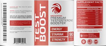 Nobi Nutrition Premium Testosterone Booster - supplement