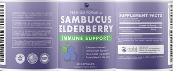 Nobi Nutrition Sambucus Elderberry - supplement