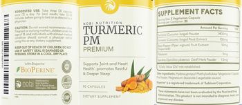 Nobi Nutrition Turmeric PM - supplement