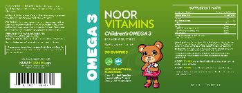 Noor Vitamins Children?s Omega 3 - supplement