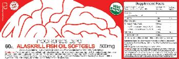 Nootropics Depot Alaskrill Fish Oil Softgels 500 mg - supplement