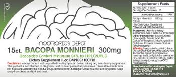 Nootropics Depot Bacopa Monnieri 300 mg - supplement
