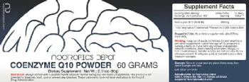 Nootropics Depot Coenzyme Q10 Powder - supplement