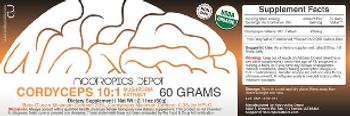 Nootropics Depot Cordyceps 10:1 Mushroom Extract - supplement
