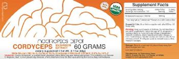 Nootropics Depot Cordyceps Mushroom Extract - supplement