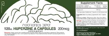 Nootropics Depot Huperzine A Capsules 200 mcg - supplement