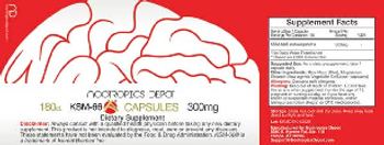 Nootropics Depot KSM-66 Capsules 300 mg - supplement