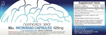 Nootropics Depot Micromag Capsules 625 mg - supplement