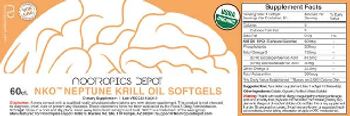Nootropics Depot NKO Neptune Krill Oil Softgels - supplement