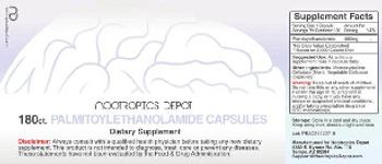 Nootropics Depot Palmitoylethanolamide Capsules - supplement