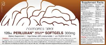 Nootropics Depot Perluxan Hops Resin Extract Softgels 300 mg - supplement