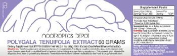 Nootropics Depot Polygala Tenuifolia Extract - supplement