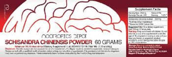 Nootropics Depot Schisandra Chinensis Powder - supplement