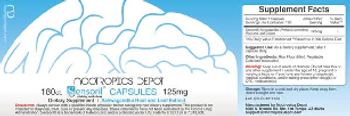 Nootropics Depot Sensoril Capsules 125 mg - supplement