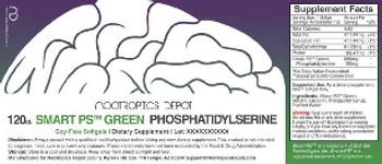 Nootropics Depot Smart PS Green Phosphatidylserine - supplement