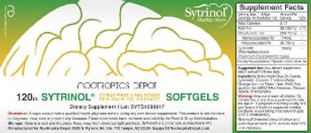 Nootropics Depot Sytrinol Citrus Fruit & Malaysian Red Palm Oil Extract Softgels - supplement