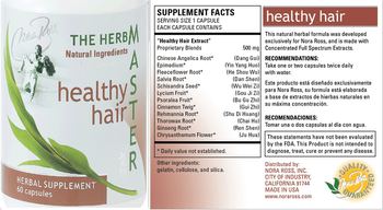 Nora Ross Healthy Hair - herbal supplement