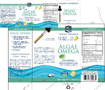 Nordic Naturals Algae Omega Lemon - supplement
