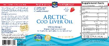 Nordic Naturals Arctic Cod Live Oil Strawberry - supplement