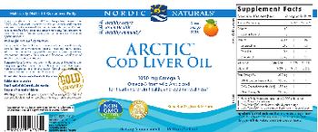 Nordic Naturals Arctic Cod Liver Oil Orange - supplement