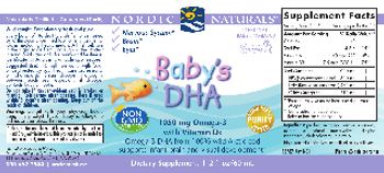 Nordic Naturals Baby's DHA - supplement