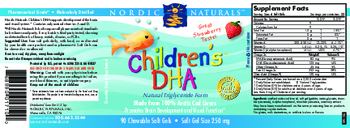 Nordic Naturals Children's DHA - chewable supplement