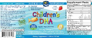 Nordic Naturals Children's DHA Strawberry - supplement