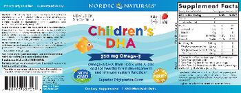 Nordic Naturals Children's DHA Strawberry - supplement