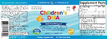 Nordic Naturals Children's DHA Strawberry - supplement