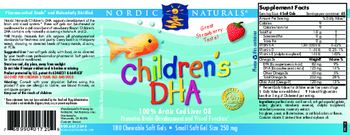 Nordic Naturals Children's DHA - chewable supplement in natural triglyceride form