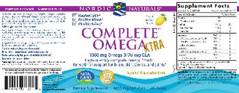 Nordic Naturals Complete Omega Xtra Lemon - supplement