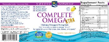 Nordic Naturals Complete Omega Xtra Lemon - supplement