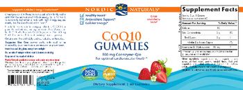 Nordic Naturals CoQ10 Gummies Strawberry - supplement