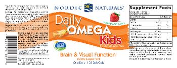 Nordic Naturals Daily Omega Kids Natural Fruit Flavor - supplement