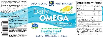 Nordic Naturals Daily Omega Natural Fruit Flavor - supplement