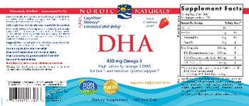 Nordic Naturals DHA Strawberry - supplement