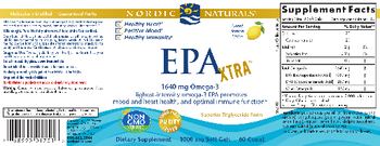 Nordic Naturals EPA Xtra Lemon - supplement